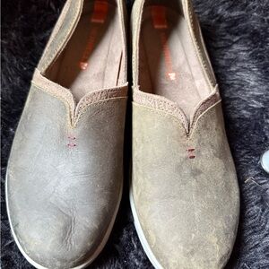 Merrell Women's Tan Slip-On Athletic Shoes